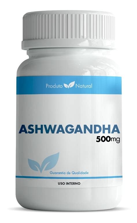 Ashwagandha Ginseng Indiano Mg C Psulas Mercado Livre