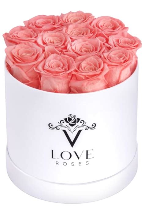 Amazon Vlove Forever Preserved Roses In A Box Real Long