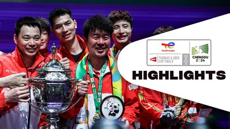 Watch BWF Thomas And Uber Cup Finals - China Vs Indonesia - Highlights ...