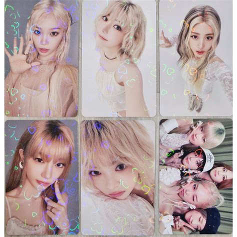 Le sserafim hot 日咖 小卡 預售特典 采源 櫻花 允真 一葉 恩採 蝦皮購物