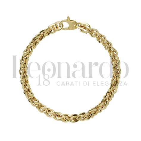 Bracciali Bracciale Spiga Da Donna In Oro Carati Misura O Lunghezza