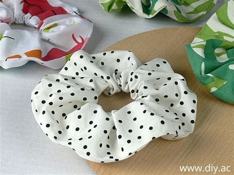 HOW TO MAKE SCRUNCHIES STEP BY STEP DIY By Anna Craft Crafts Sewing