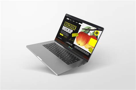 Macbook Pro 16英寸笔记本电脑样机 Apple Macbook Pro 16 Inch Mockup 设计小咖