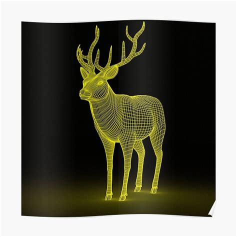 "Deer hunting." Poster for Sale by Miloudbillo | Redbubble