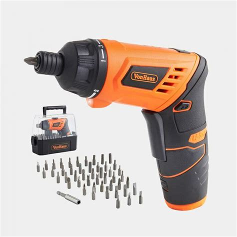 Vonhaus Cordless Screwdriver Piece Set