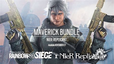 Tom Clancys Rainbow Six Siege Maverick Nier Replicant Bundle Trailer