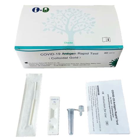 COVID 19 Testkit 00013C Beijing O D Biotech Co Ltd Antigene