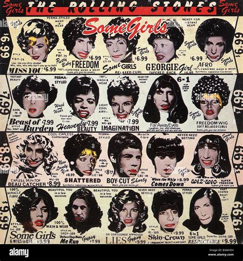 Some girls album by the rolling stones hi-res stock photography and ...