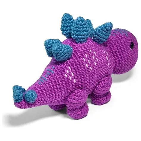 Kit Amigurumi Crochê Coleção Dinos Círculo Receita No Verso R 47 em