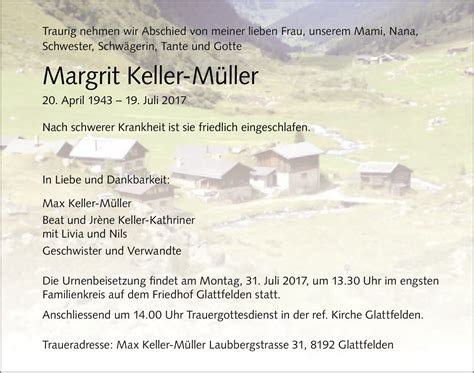 Margrit Keller M Ller Hommages