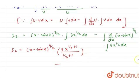 Evaluate Int X Sinx 3 2 Sqrt X { 6x 2sin 2 X 2 X Sinx 3x}dx