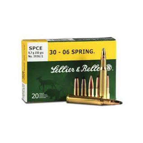 Karabinski Metak BELOT 30 06 SPCE 11 7gr Sellier Bellot Karabinska