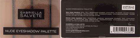 Teta Drogerie Gabriella Salvete Nude Eyeshadow Palette