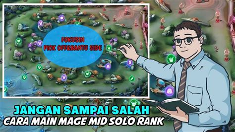 Cara Yang Benar Tutorial Main Mage Midlane Patch Baru Rotasi