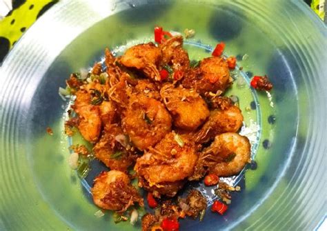 Resep Udang Crispy Cabai Garam Oleh Nafisha Haqq Cookpad