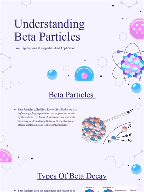 Understanding Beta Particles | PDF