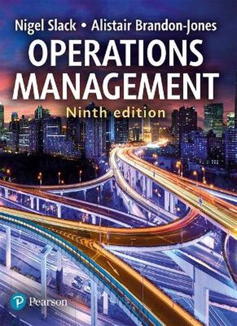 Operations Management 9th Edition With MyOMLab 9781292254036 Nigel