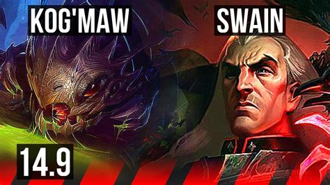 KOG MAW Vs SWAIN TOP Dominating NA Master 14 9 YouTube