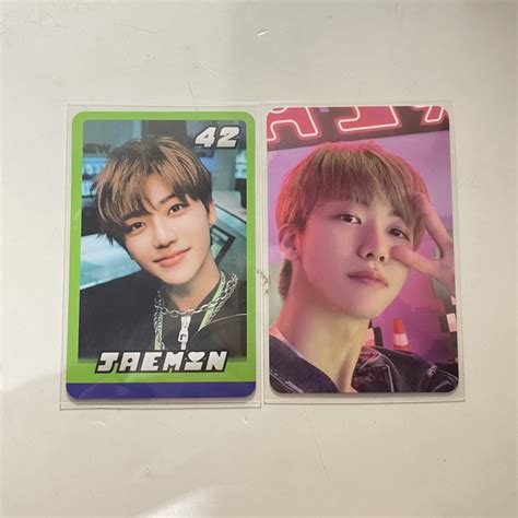 Tc Trading Card Jaemin Selca B Ver Concept Jaemin A Ver Concept Glitch