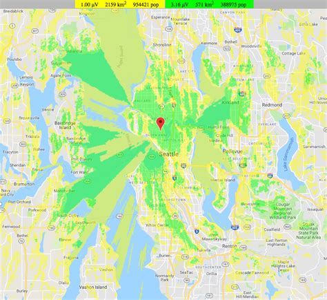 Repeater Coverage Maps