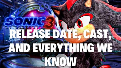 Exciting News Sonic 3 Release Date Revealed