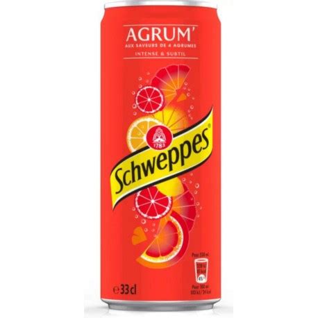 Schweppes Agrum Slim 33cl Selfdrinks