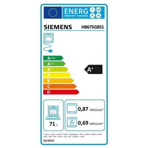 Four Multifonction Pyrolyse Siemens Hb Gbs Inox L X X