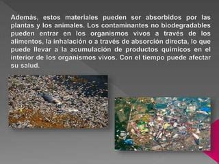 Los Materiales No Degradables Revollar Ppt