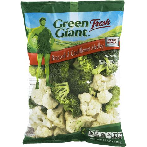 Green Giant Broccoli And Cauliflower Medley Bag 12 Oz Shipt