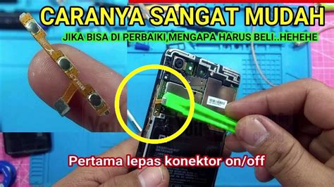 Cara Memperbaiki Tombol Dalam On Off Hp Xiaomi Power Button Xiaomi