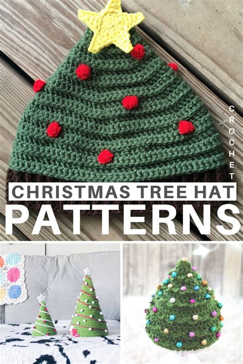 Crochet Christmas Tree Hat Patterns That Are All Festive And Perfect