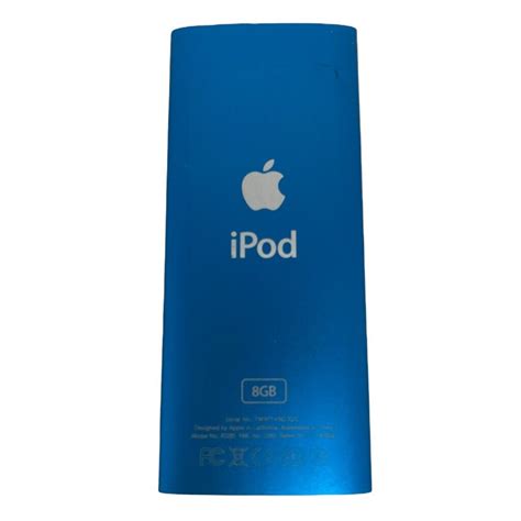 Apple Ipod Nano 4th Generation Blue 8gb Mint Condition 885909258024 Ebay