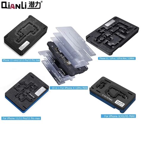 Qianli D Bga Reballing Stencil Platform For Iphone X Pro Max