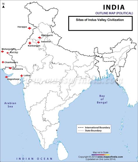 Harappa In India Map