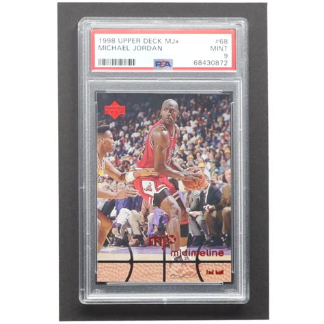 Michael Jordan Upper Deck Mjx Timeline Nd Half Psa