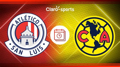 Atlético De San Luis Vs América En Vivo Horario Y Dónde Ver Hoy Por