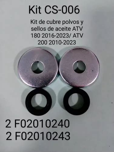 Cubre Polvos Y Sellos De Aceite Atv 180 Atv 200 Meses Sin Intereses