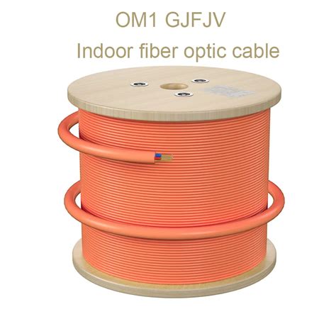 Tight Buffered Indoor Cable Gjfjv Lszh 6f 8f 12f 24f 10gb Distribution