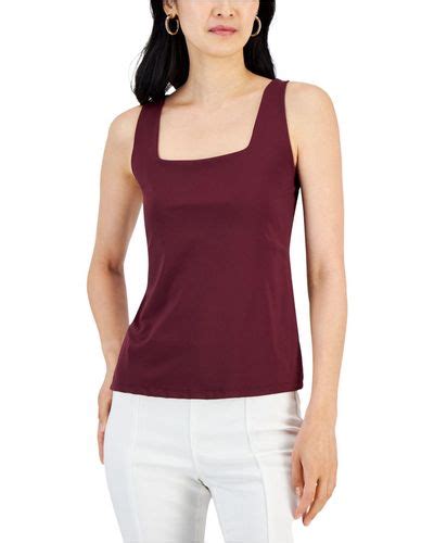 Purple Inc International Concepts Tops For Women Lyst