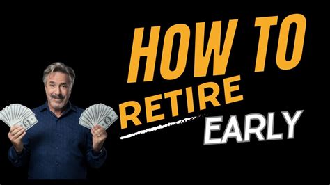 How To Retire Early Youtube