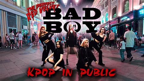 K Pop In Public One Take Red Velvet 레드벨벳 Bad Boy Dance Cover By 3to1 Youtube