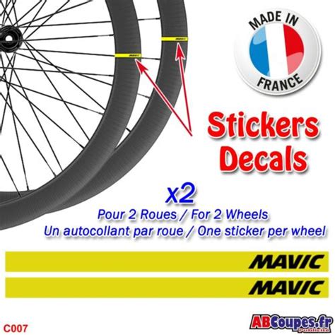 Stickers Mavic Travel Pillbox Well Decals Cosmic Rim Set Sl