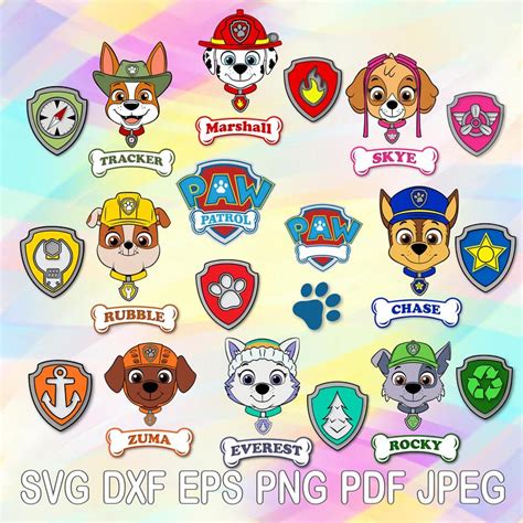 Paw Patrol Logo Vector At Collection Of Paw Patrol