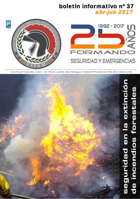 Pdf Seguridad En La Extinci N De Incendios Forestalesespam Malaga Eu