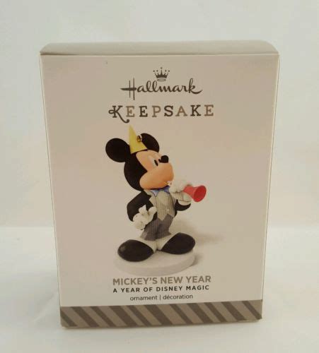 Hallmark Mickey S New Year A Year Of Disney Magic Keepsake Ornament