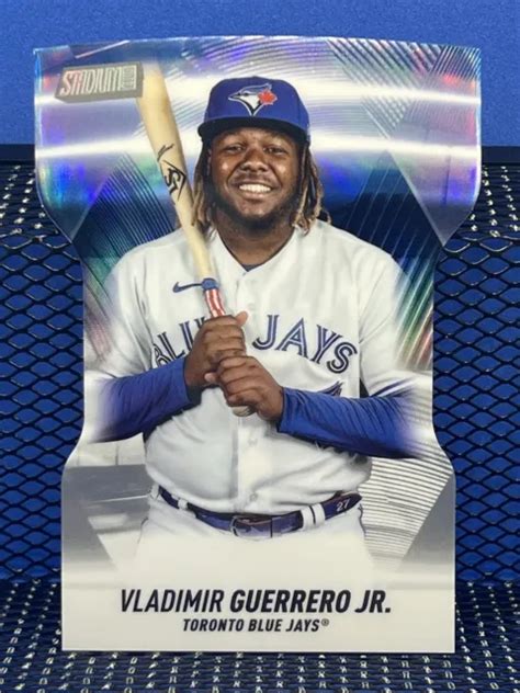 2022 TOPPS STADIUM Club VLADIMIR GUERRERO JR Blue Jays Triumvirate