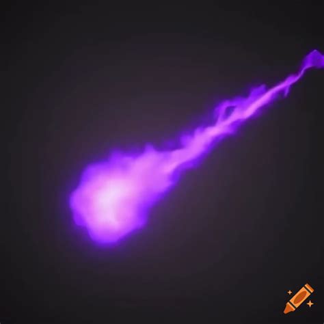 Purple Magic Fireball In Unreal Engine 5