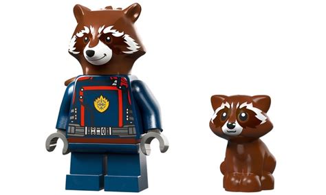 Evolution of the LEGO Marvel Rocket Raccoon minifigure – Blocks – the ...