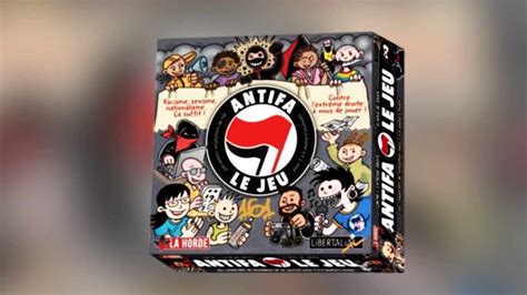 Controverse autour d Antifa jeu de société dextrême gauche