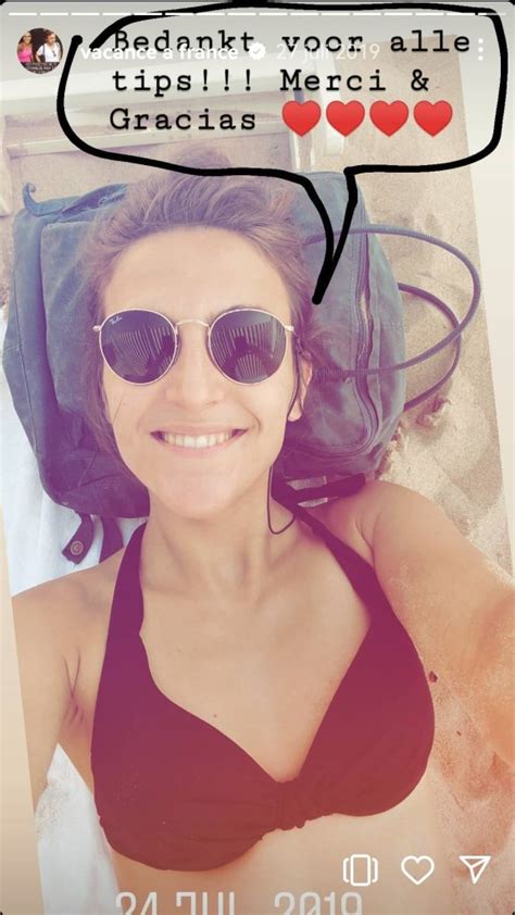 Zeldzame Bikini Foto Van Anna Gimbrere Het BN Er Archief